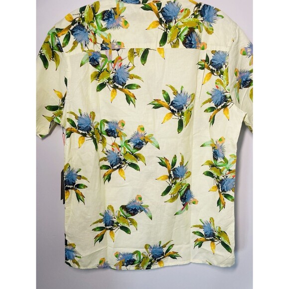 Roark Scholar La Selva Short Sleeve Polo RW592 Men’s S Yellow - Picture 8 of 15